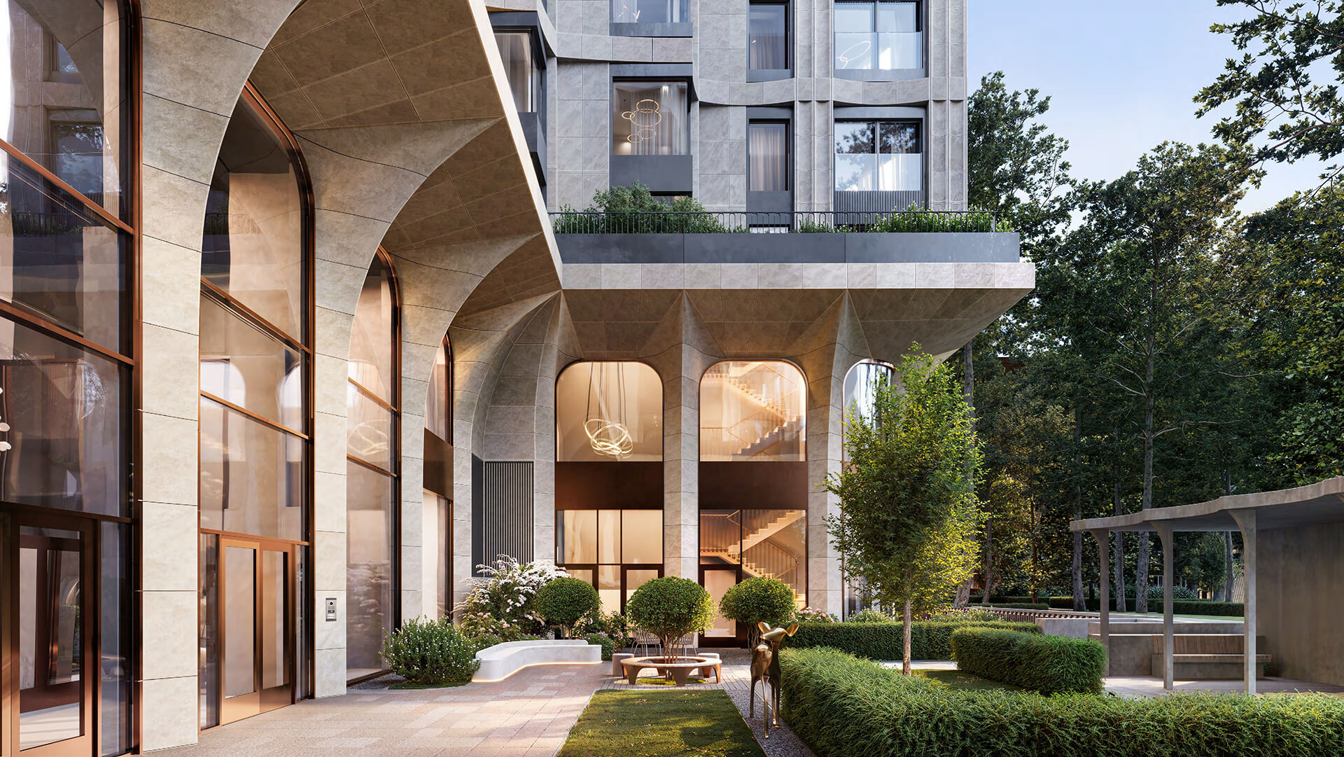 Благоустройство ЖК Omega Residence