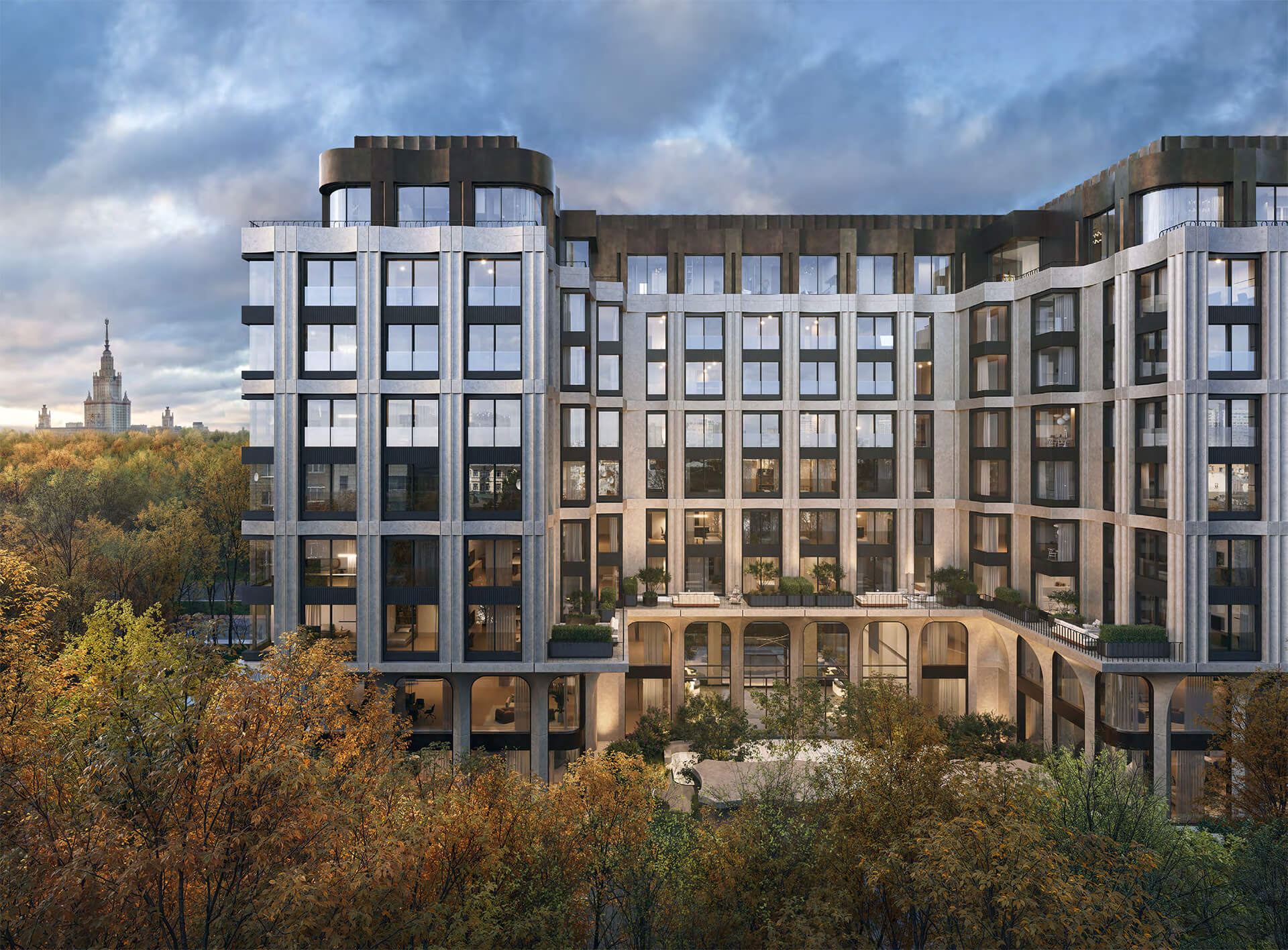 Расположение ЖК Omega Residence